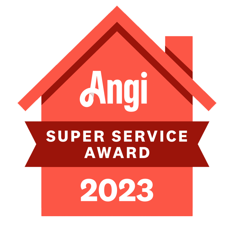Angi Super Service Award 2023 - Recognition as a Contractor in Texas
